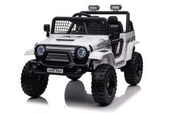 Battery Powered - 12V 4x4 Jeep (White)