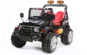 Black 2 Seater 4x4 Truck - 12V Kids' Electric Ride On Car
