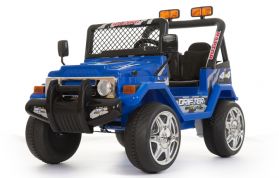 Battery Powered - 12V 2 Seater 4x4 Truck (Blue)