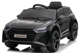 12V Licensed Black Audi Q8 Battery Ride On Car