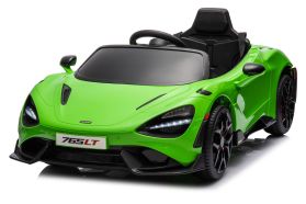 12V Licensed McLaren 765LT Ride On Car Green